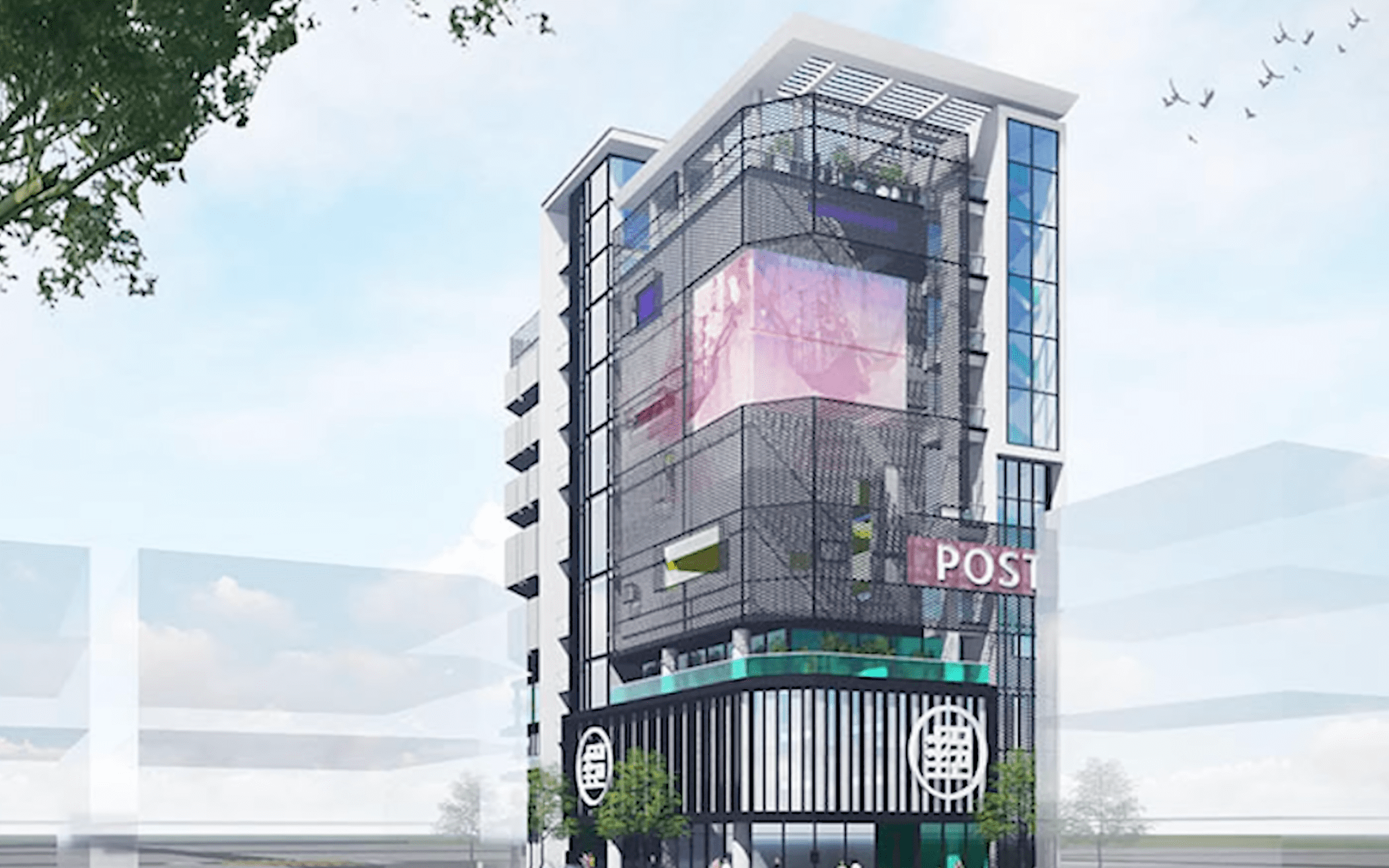 中華郵政大樓 中壢郵局競圖2 中華郵政大樓 中壢郵局競圖2