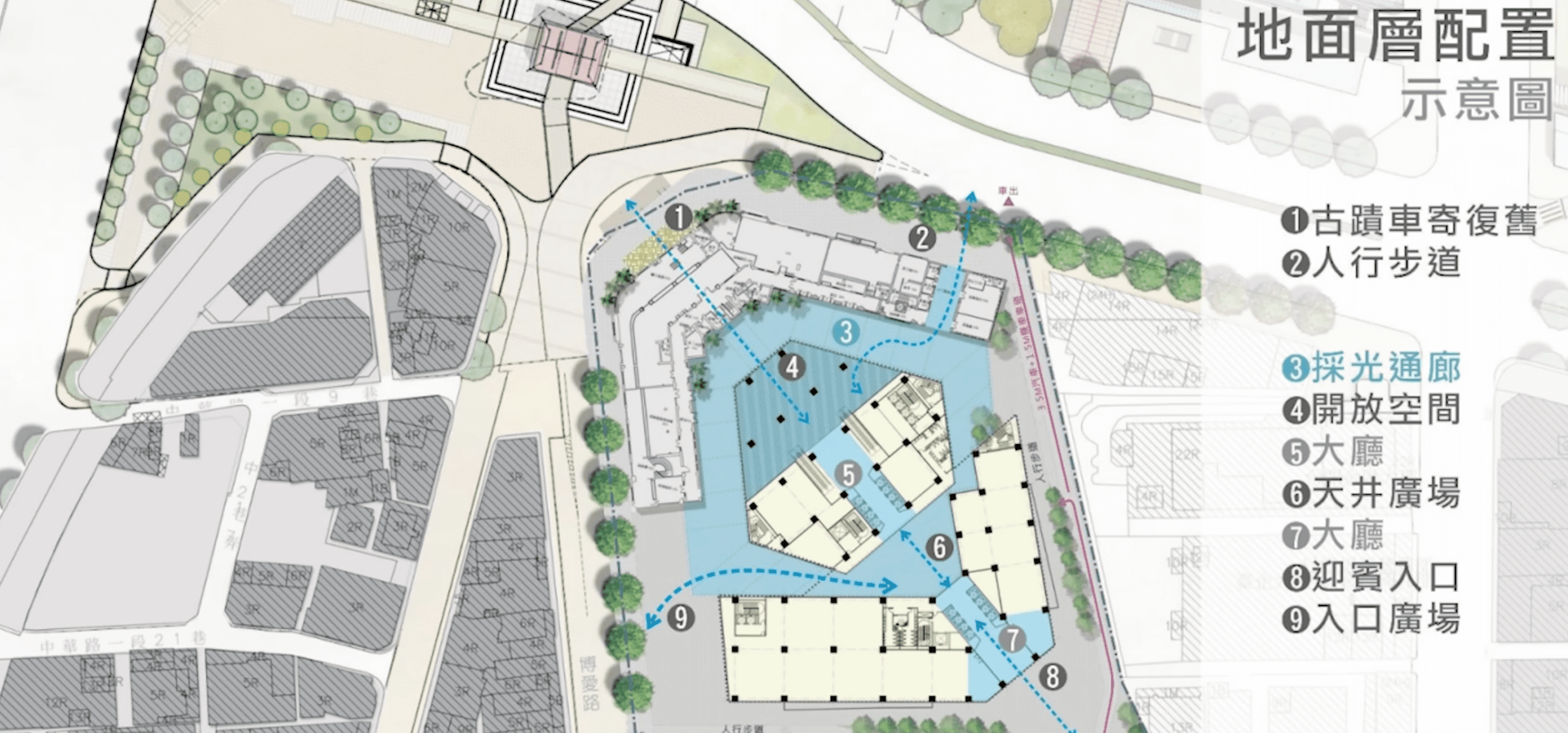中華郵政大樓 北門都更案規劃 中華郵政大樓 北門都更案規劃