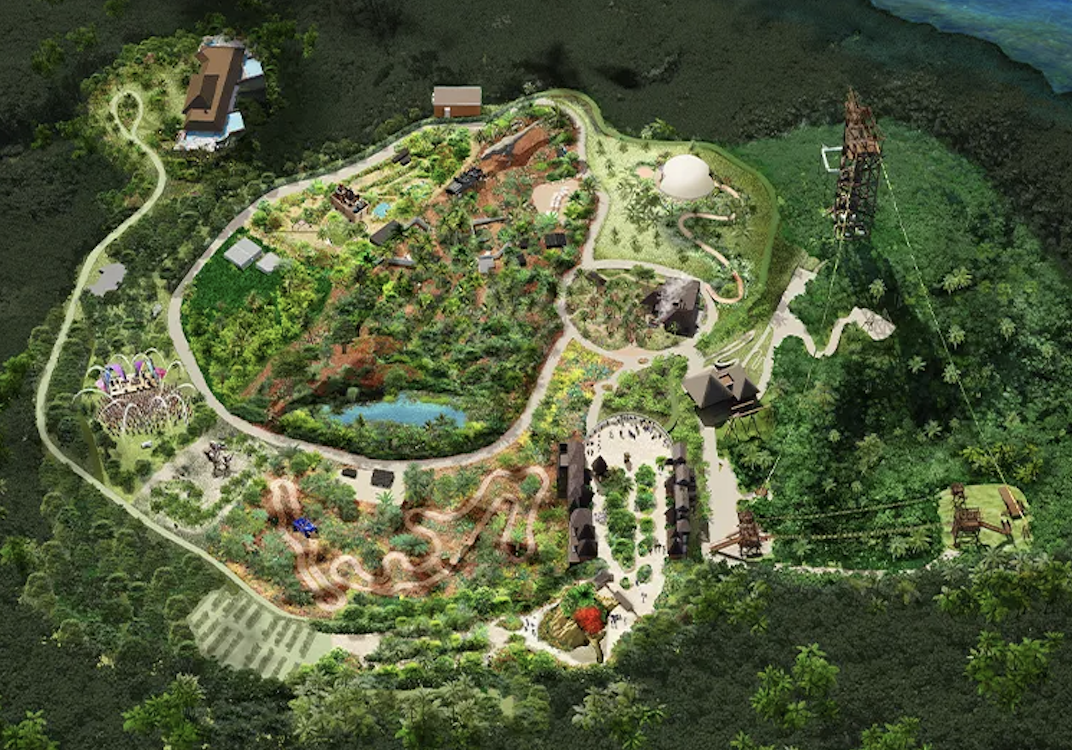 沖繩JUNGLIA樂園地圖 沖繩JUNGLIA樂園地圖