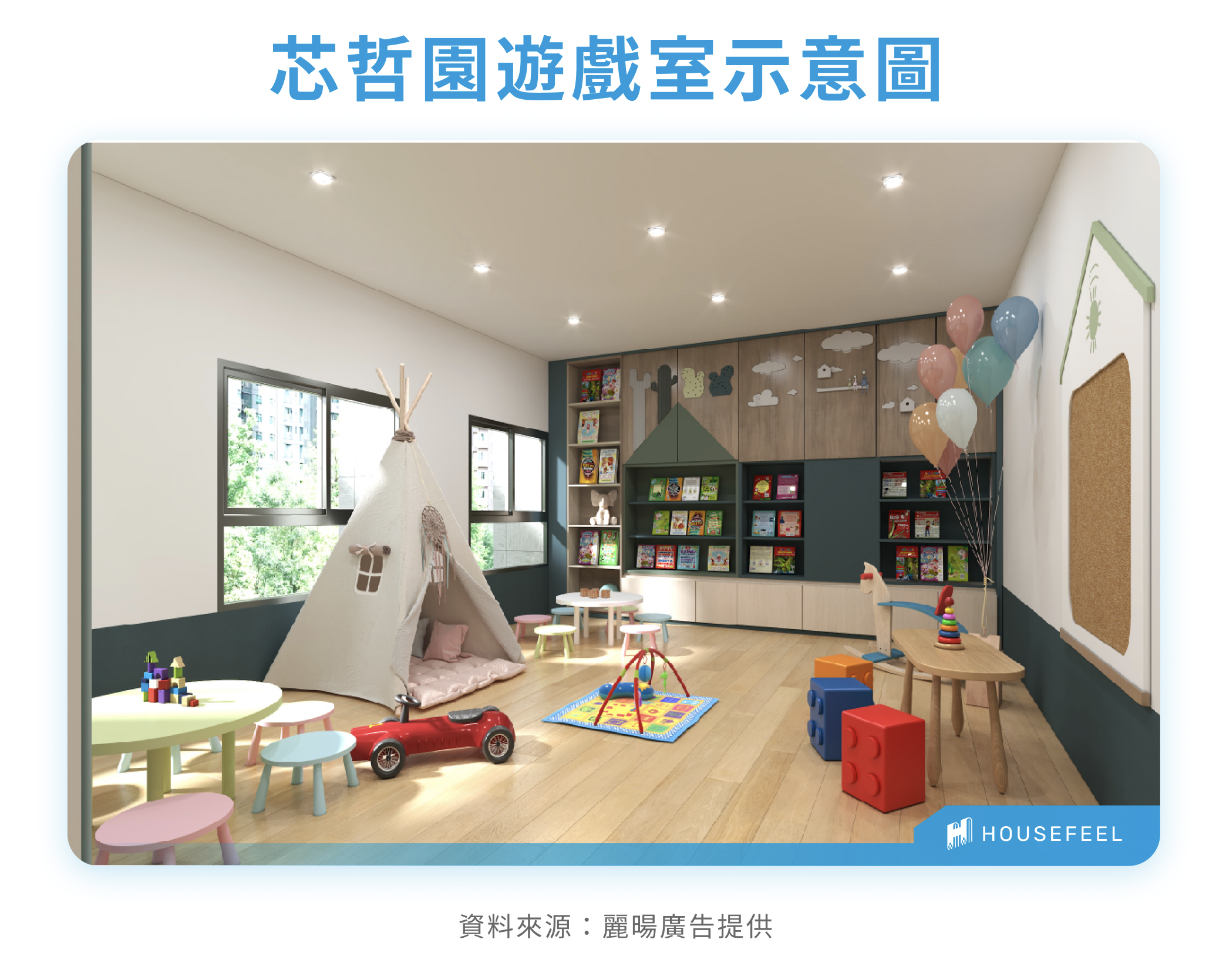 芯哲園遊戲室示意圖 芯哲園遊戲室示意圖