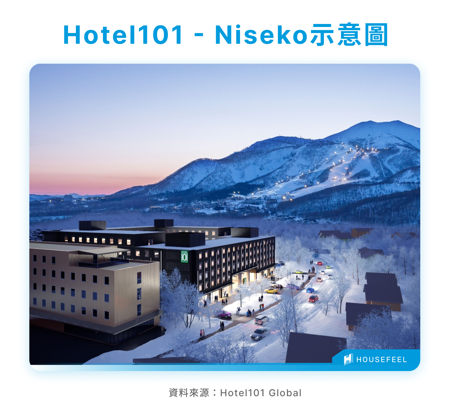 Hotel101 - Niseko示意圖