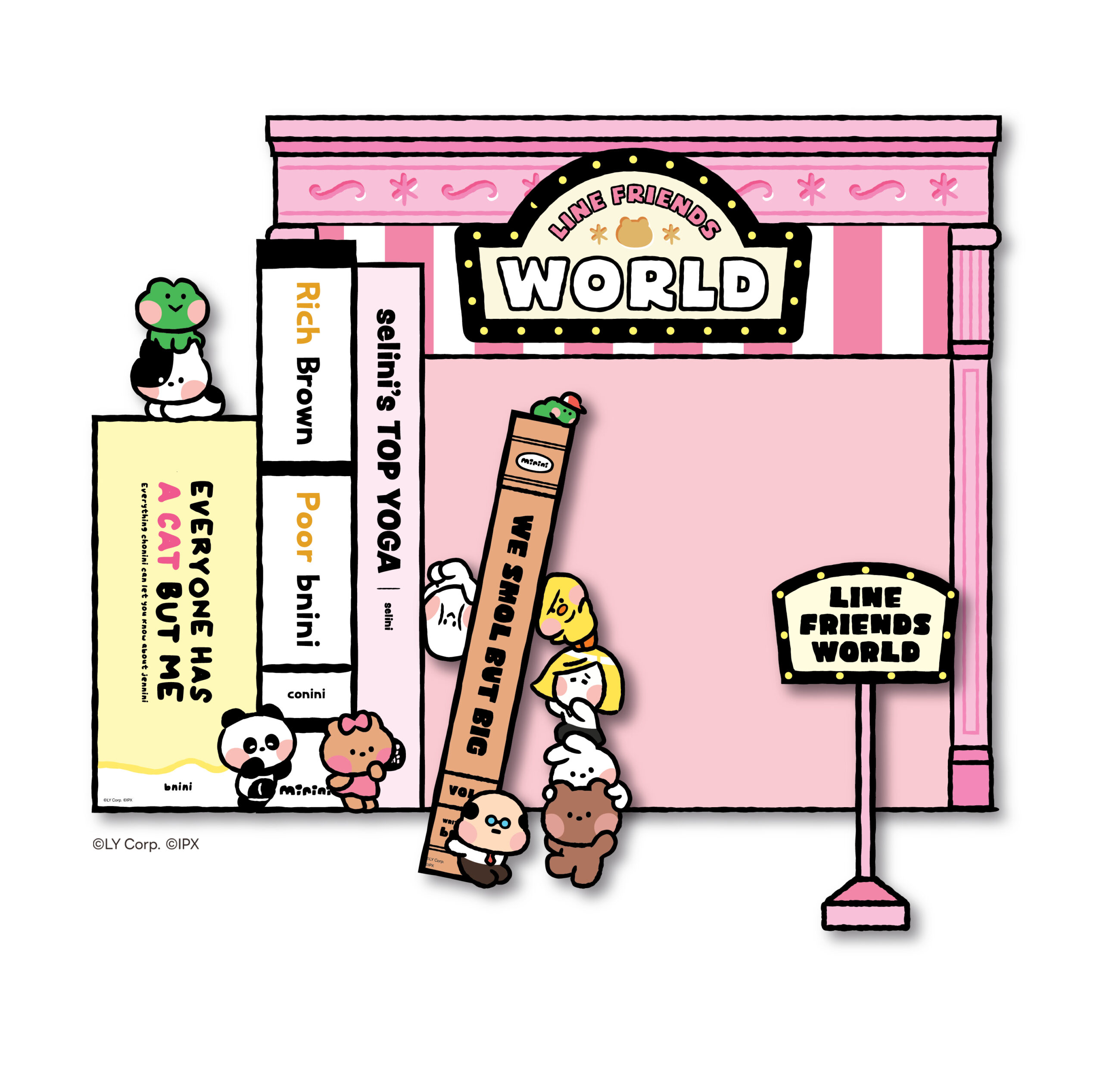 新北耶誕城-LINE FRIENDS minini WORLD