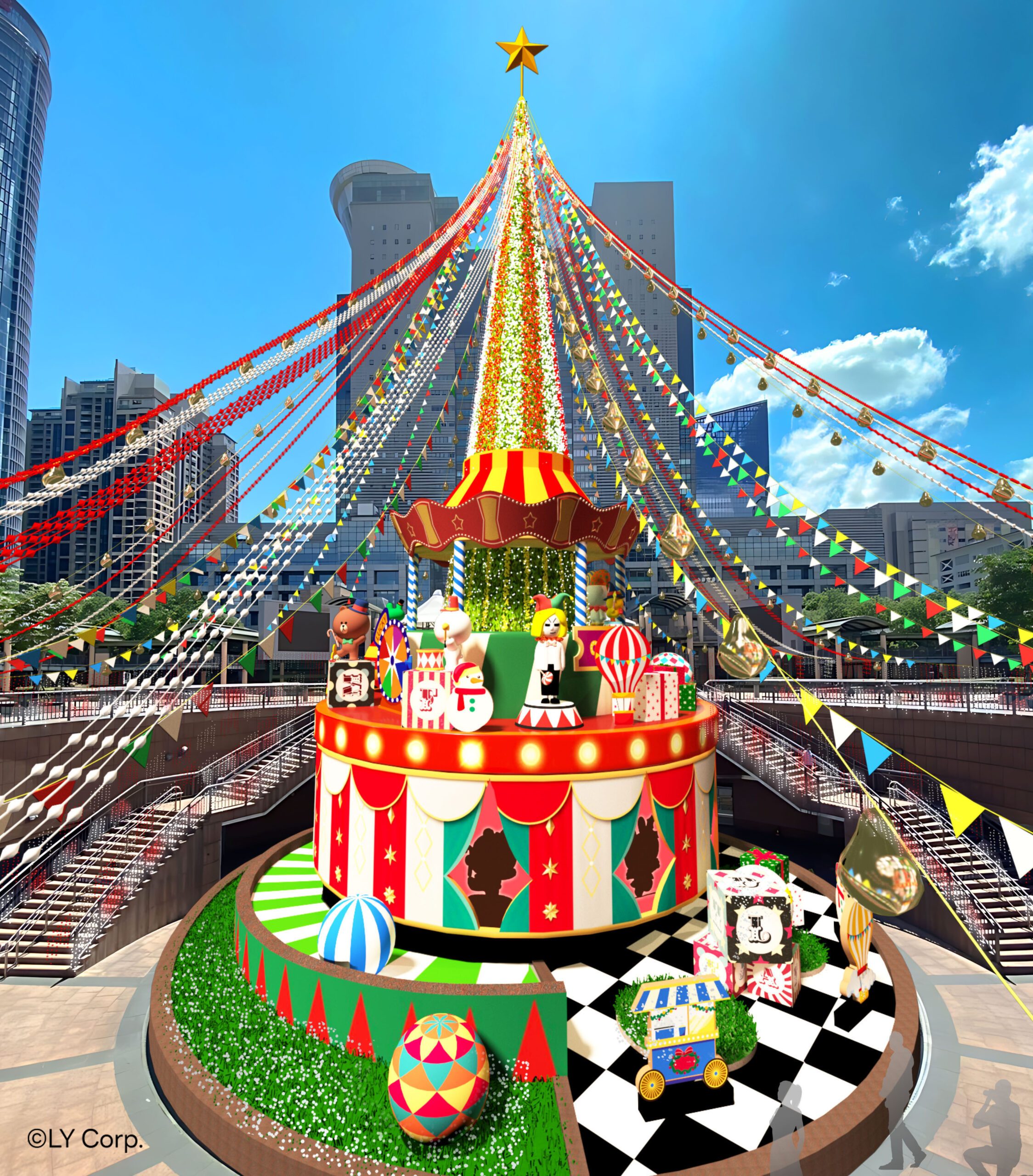 新北耶誕城-歡樂馬戲棚