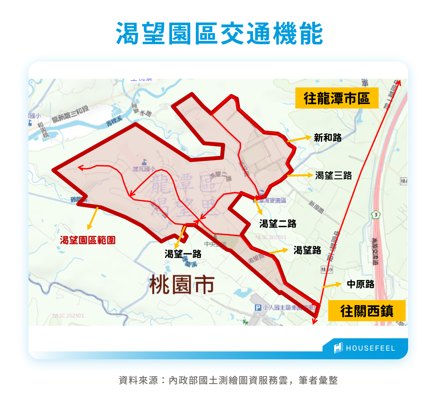 渴望園區交通機能