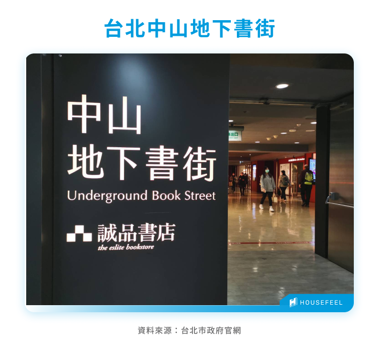 台北中山地下書街