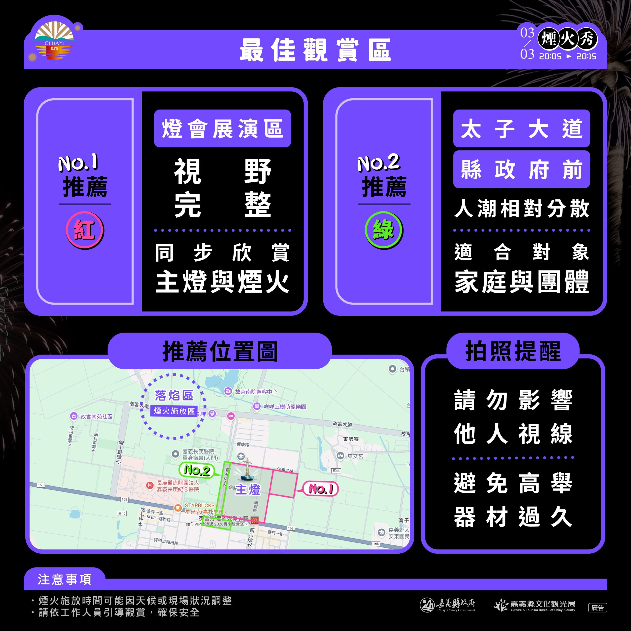 台灣燈會高空煙火秀