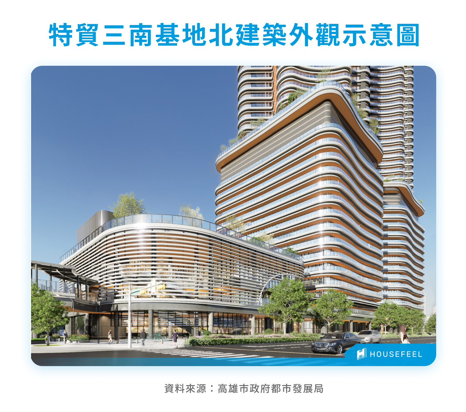 特貿三南基地北建築外觀示意圖 特貿三南基地北建築外觀示意圖