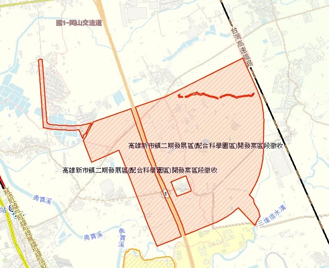 橋頭科學園區二期範圍 橋頭科學園區二期範圍