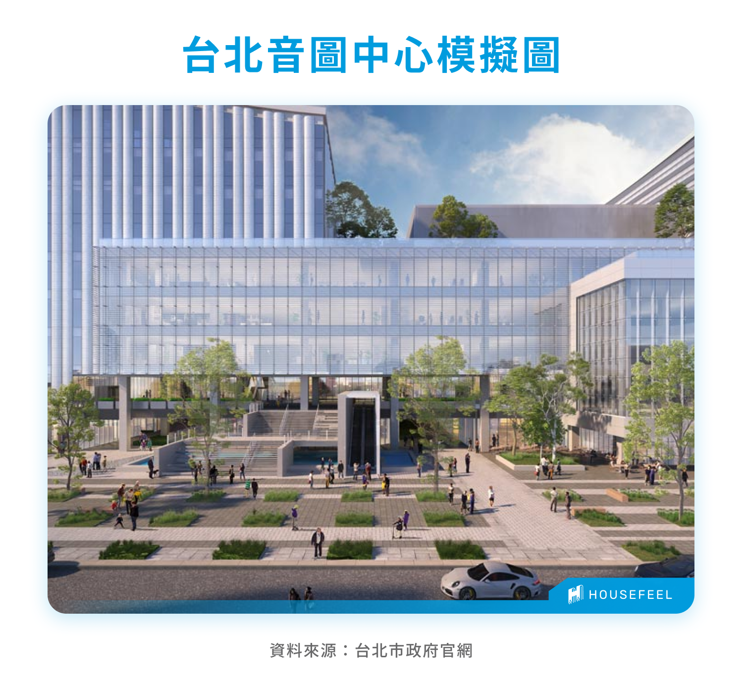 台北音圖中心模擬圖 台北音圖中心模擬圖