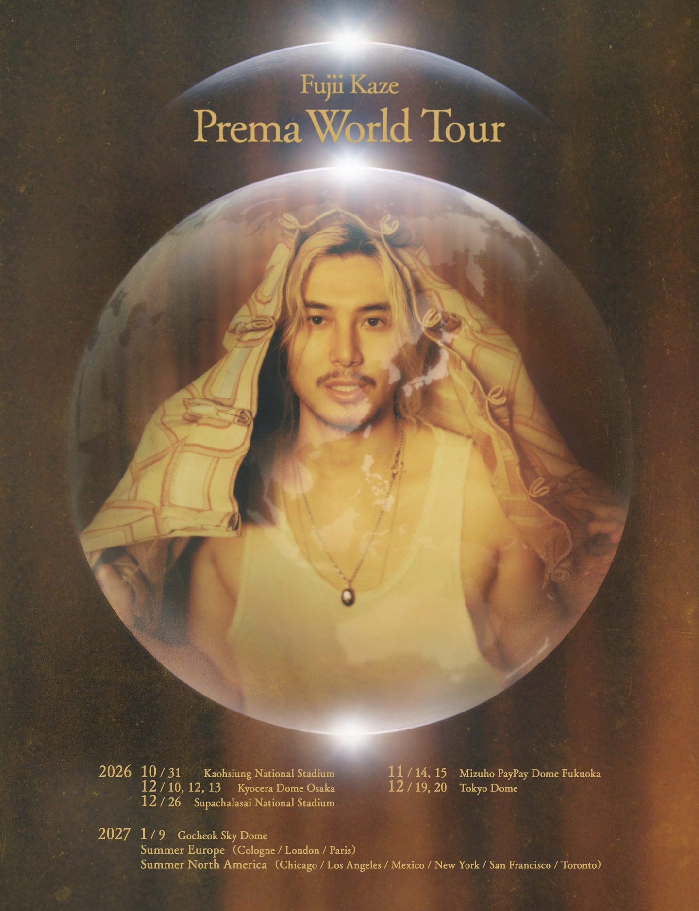 Fujii Kaze 藤井風 Prema World Tour