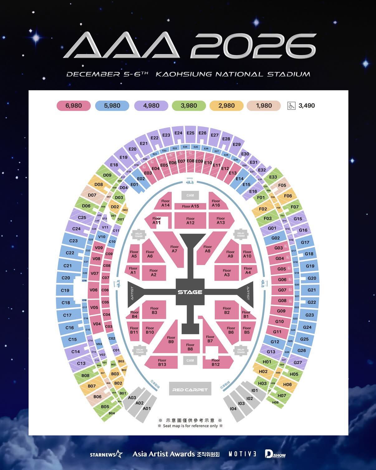 AAA2026 票價
