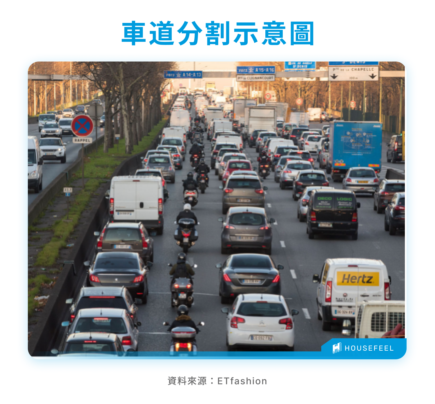 車道分割示意圖 車道分割示意圖