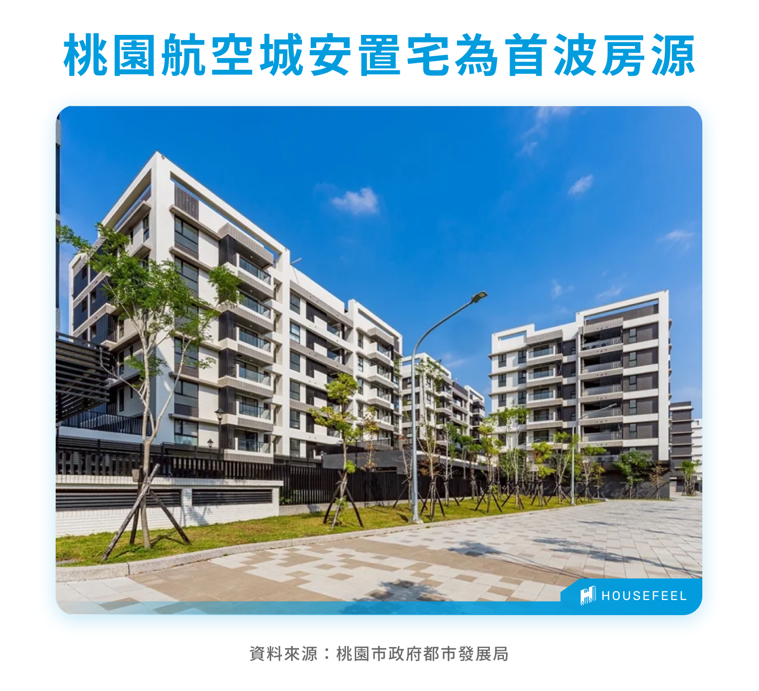 桃園航空城安置宅為可負擔住宅首波房源 桃園航空城安置宅為可負擔住宅首波房源