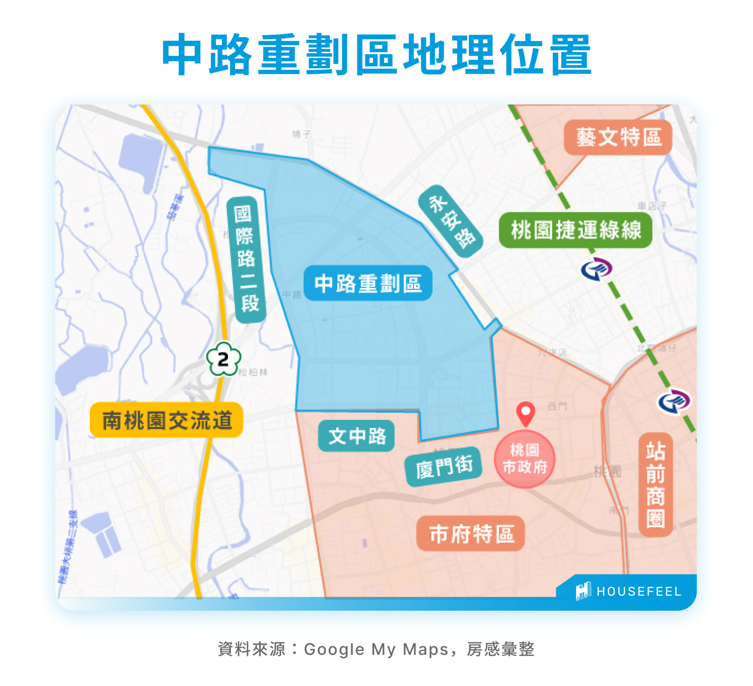 中路重劃區地理位置