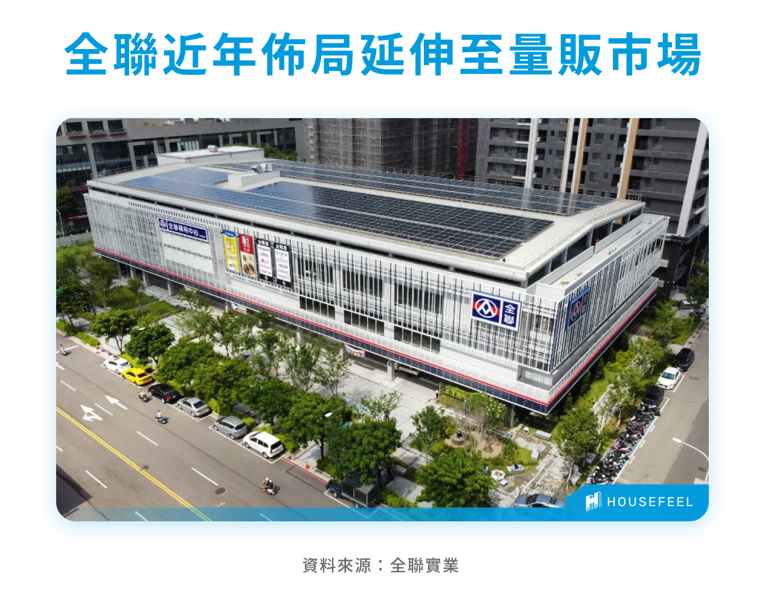 全聯近年佈局延伸至量販市場 全聯近年佈局延伸至量販市場